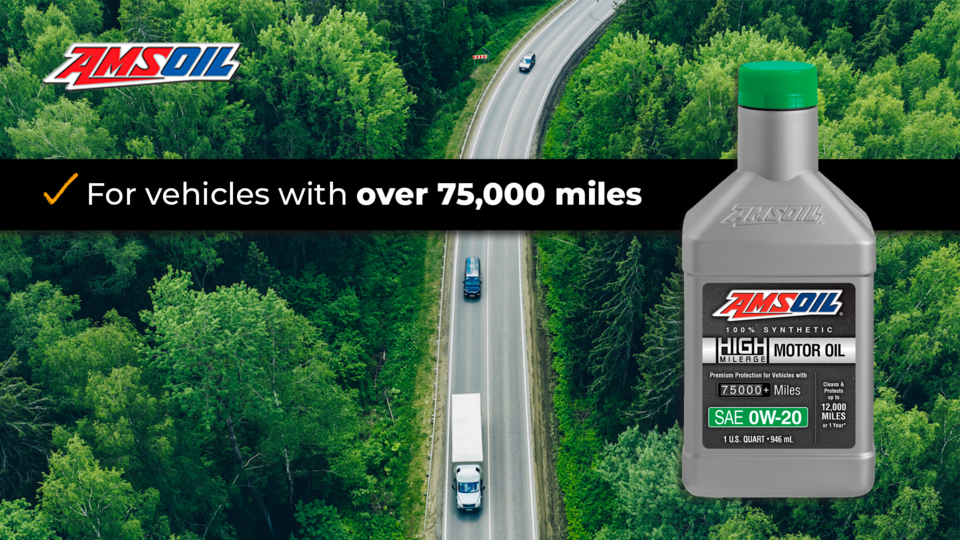 high mileage motor oil for vehicles with over 75,000 miles